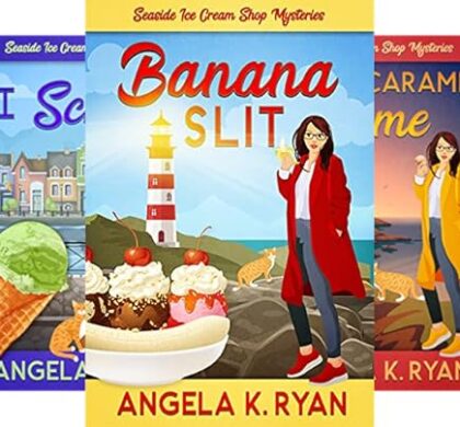 A cozy mystery series about an ice cream parlor by the sea