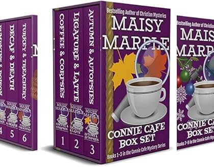 Connie Cafe Three Mystery Box Sets Cozy Myster Series